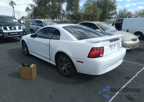 2001 Ford Mustang из США, поврежденный, VIN 1FAFP40431F237800